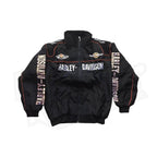 Harley Davidson Unisex Embroidered Racing Jacket