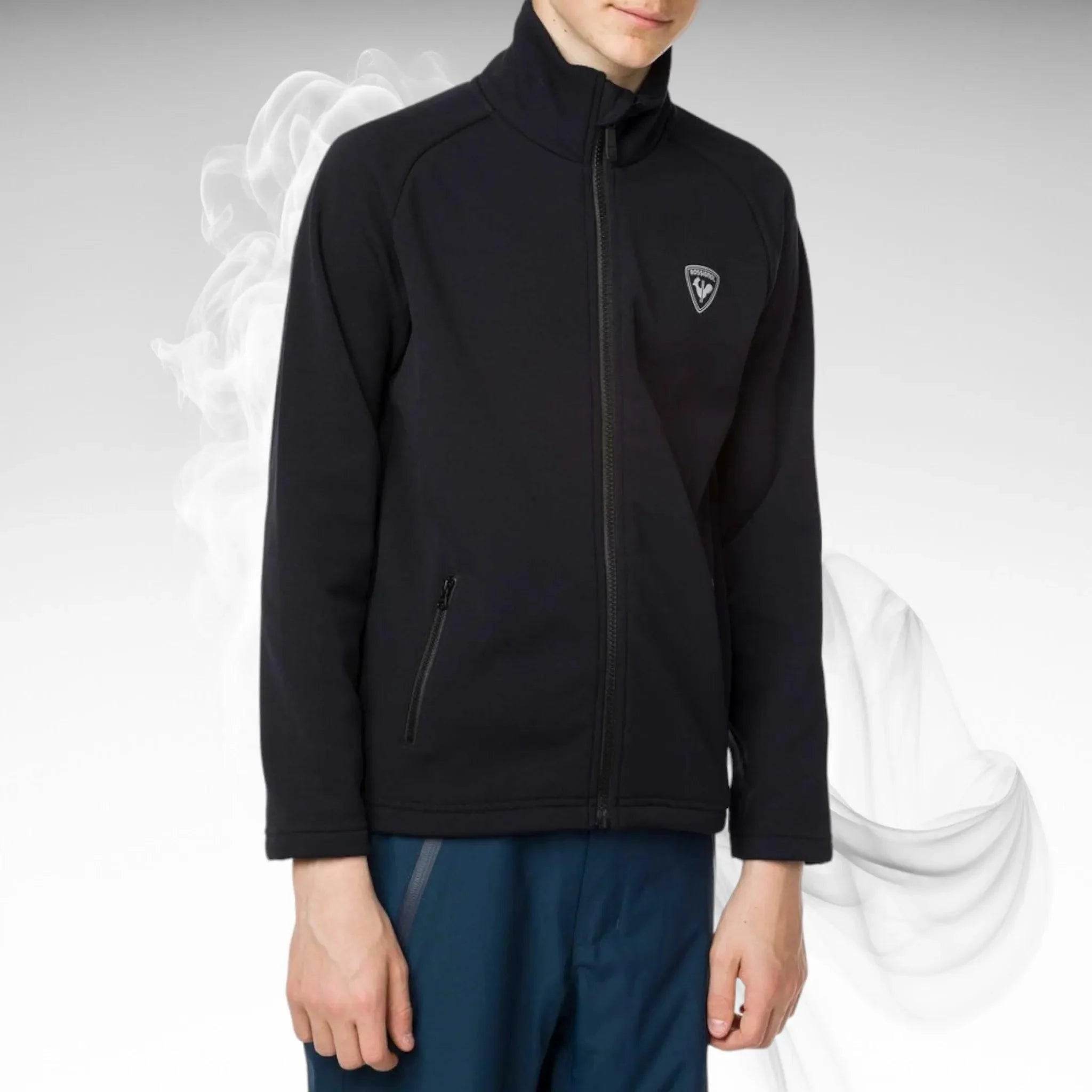 Hoodie ROSSIGNOL Boy Fz Clim Black - 2020/21 - Dash Racegear Store