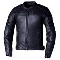 IOM TT HILLBERRY 2 CE MENS LEATHER JACKET BLACK