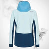 Ski Jacket Ziener Nasinah Lady Ice Morning Blue - 2023/24 - Dash Racegear Store