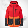 Ski Jacket Ziener Trivor Lady Padded Red Orange Pop - 2023/24 - Dash Racegear Store