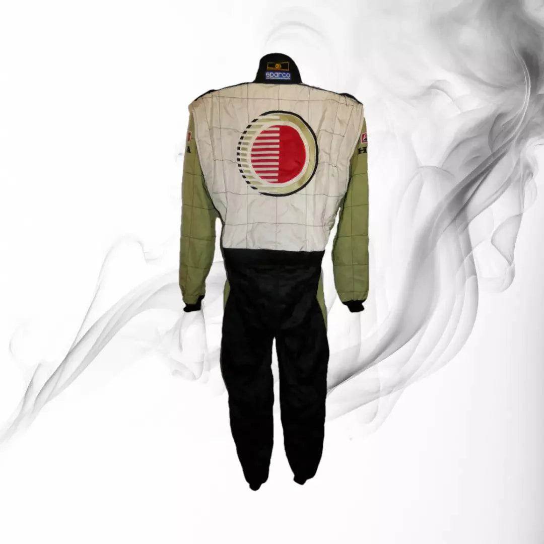Jacques Villeneuve signed BAR Honda 2001 race suit - Dash Racegear Store