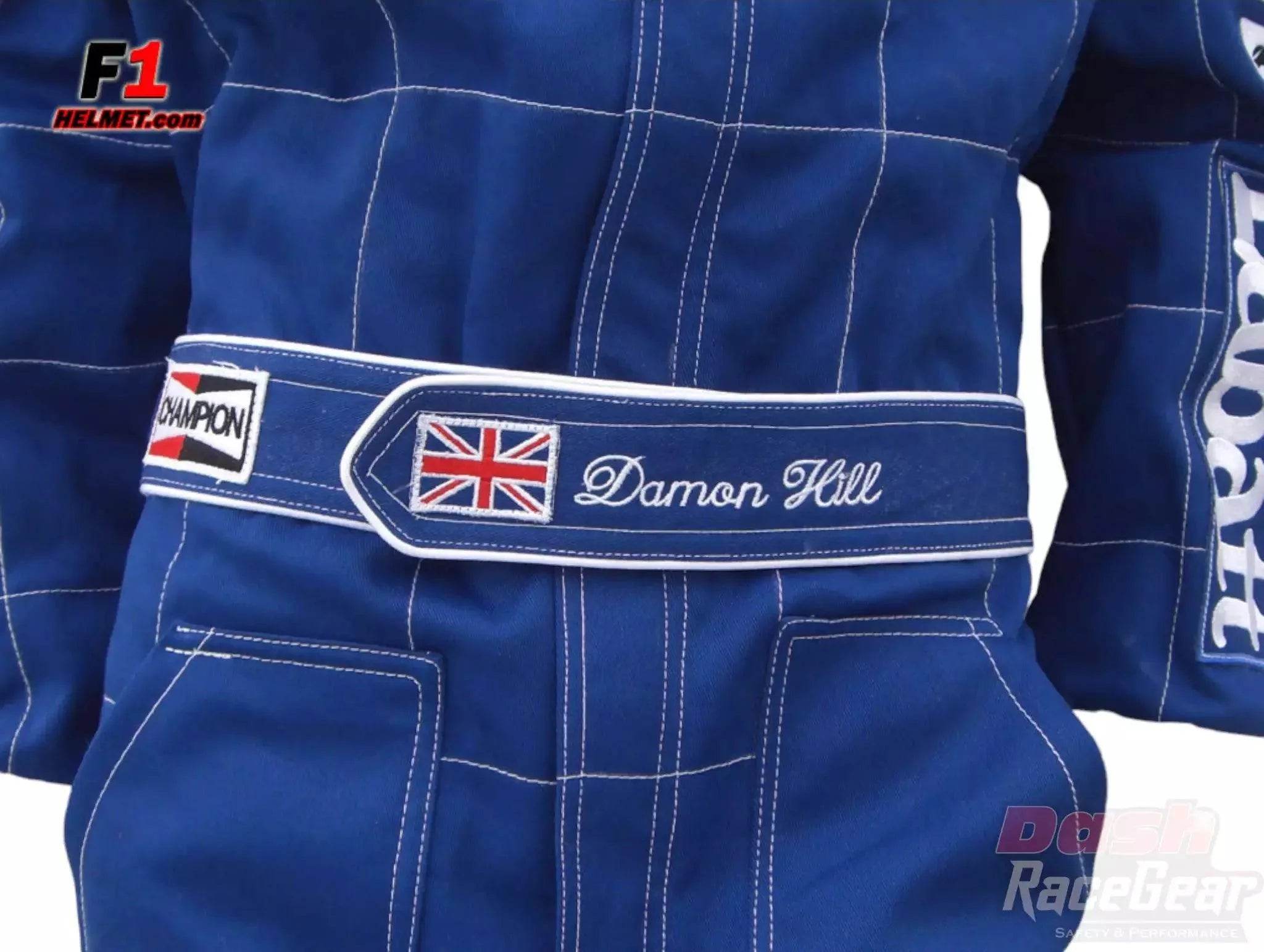 Jaques Villeneuve 1997 Replica F1 Embroidered Racing suit / Williams F1 - Dash Racegear Store