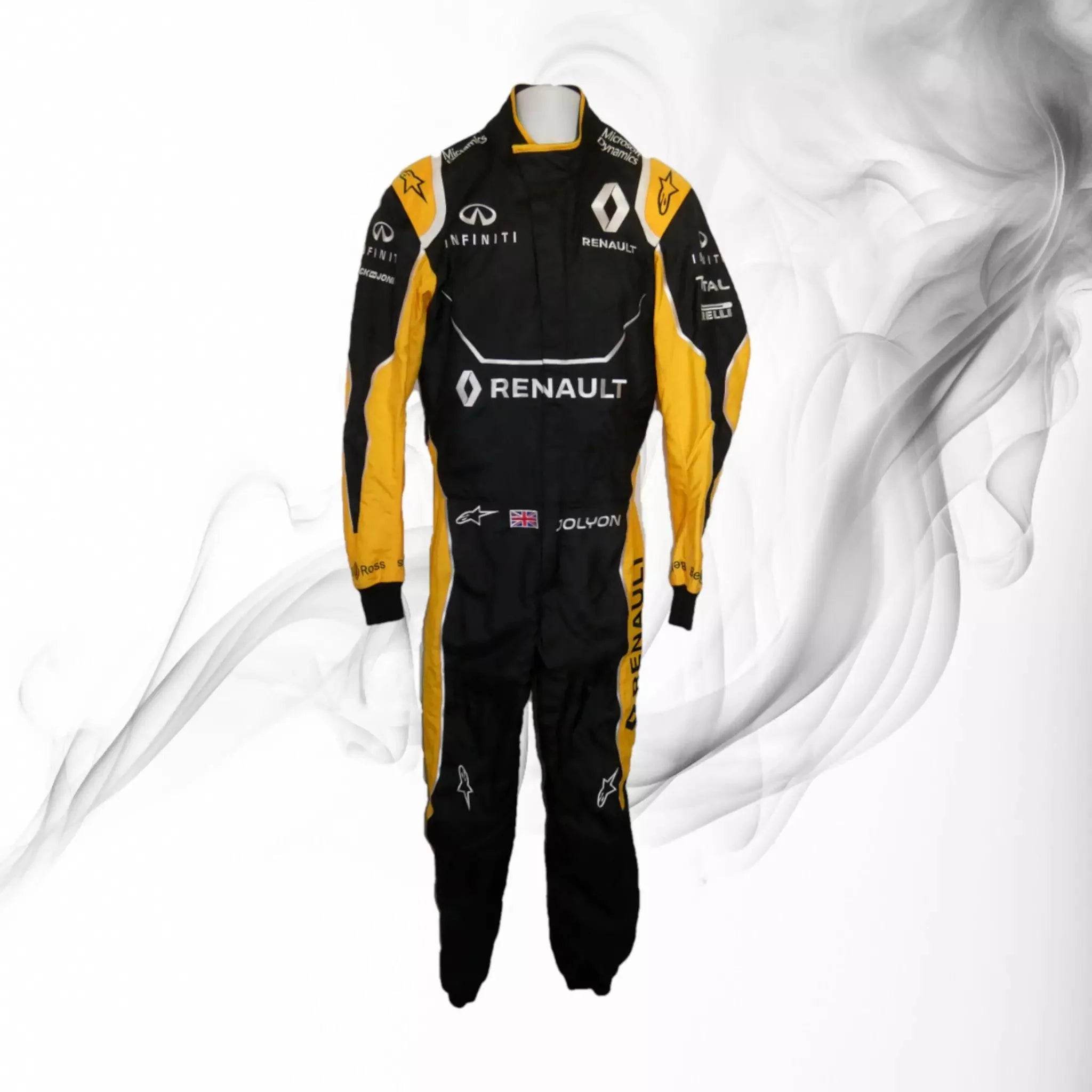 Jolyon Palmer 2016 Renault Sport F1 promotional race suit - Dash Racegear Store
