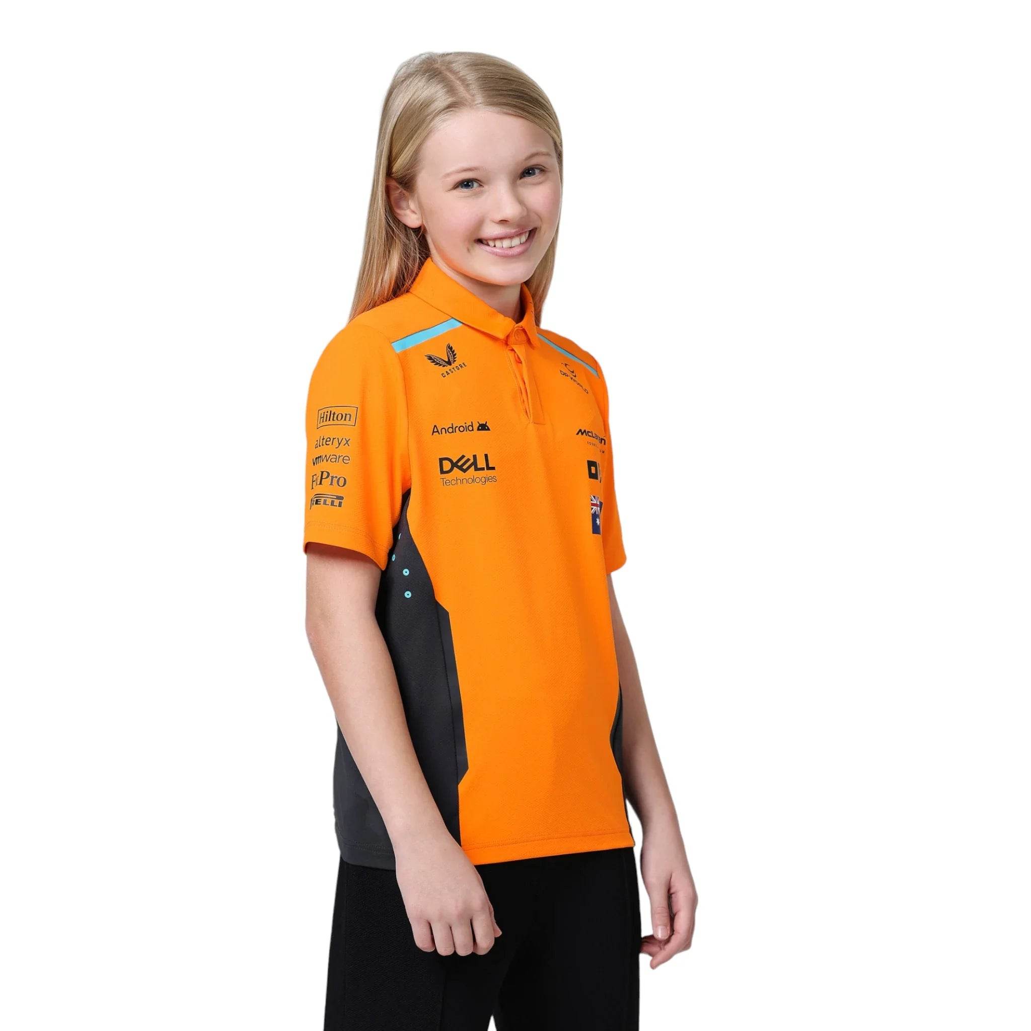 Junior Official Teamwear Polo Shirt Oscar Piastri Formula 1 - Dash Racegear Store