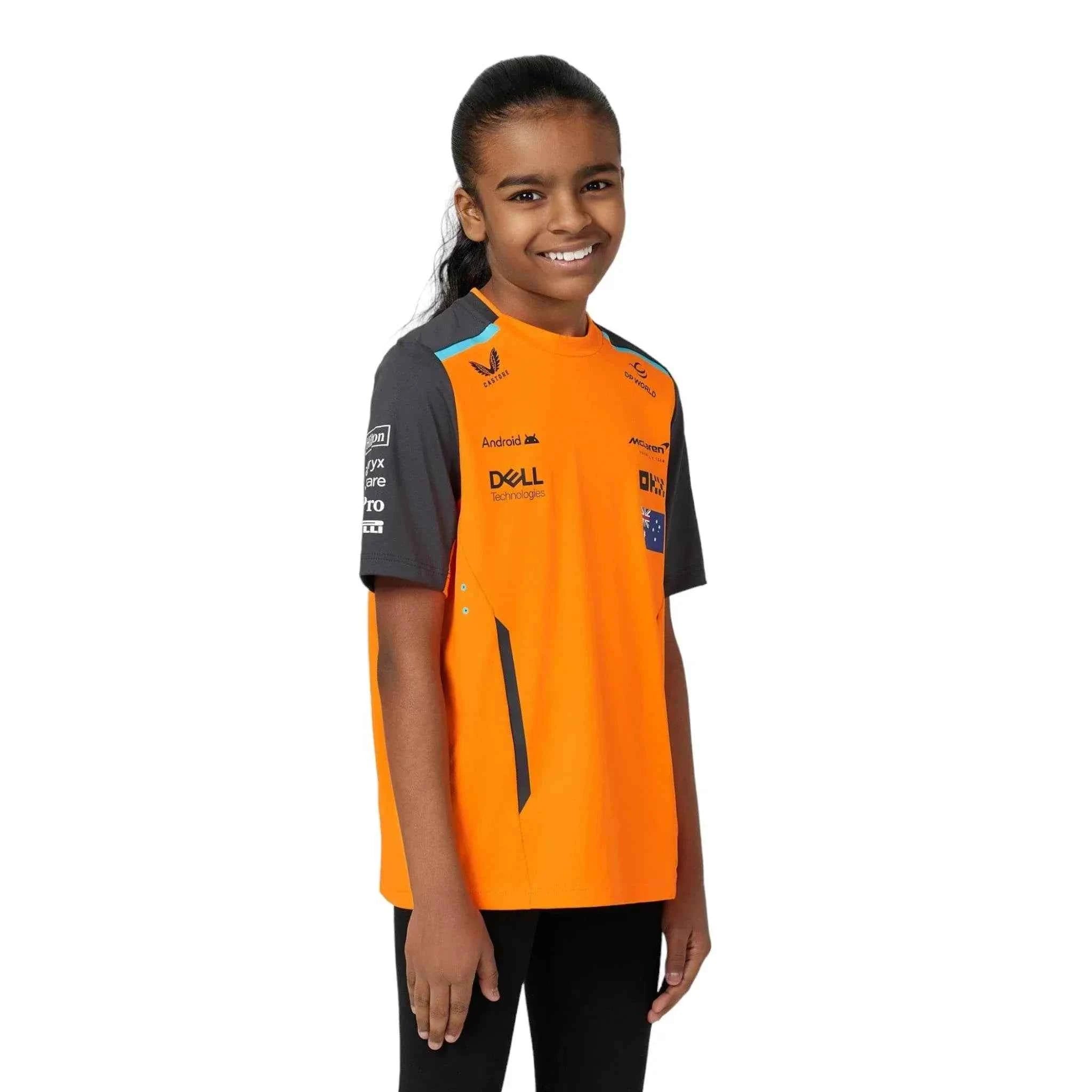 Junior Official Teamwear Set Up T-Shirt Oscar Piastri Formula 1 Men's