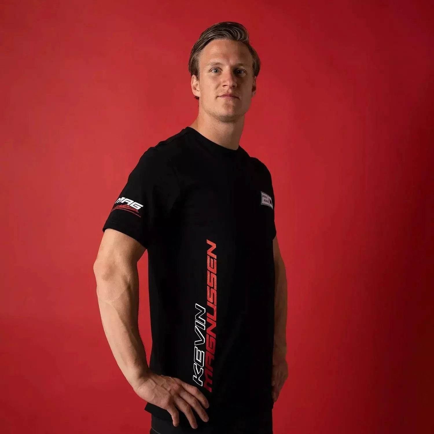 Kevin Magnussen 2023 T-shirt Black New desinged - Dash Racegear Store