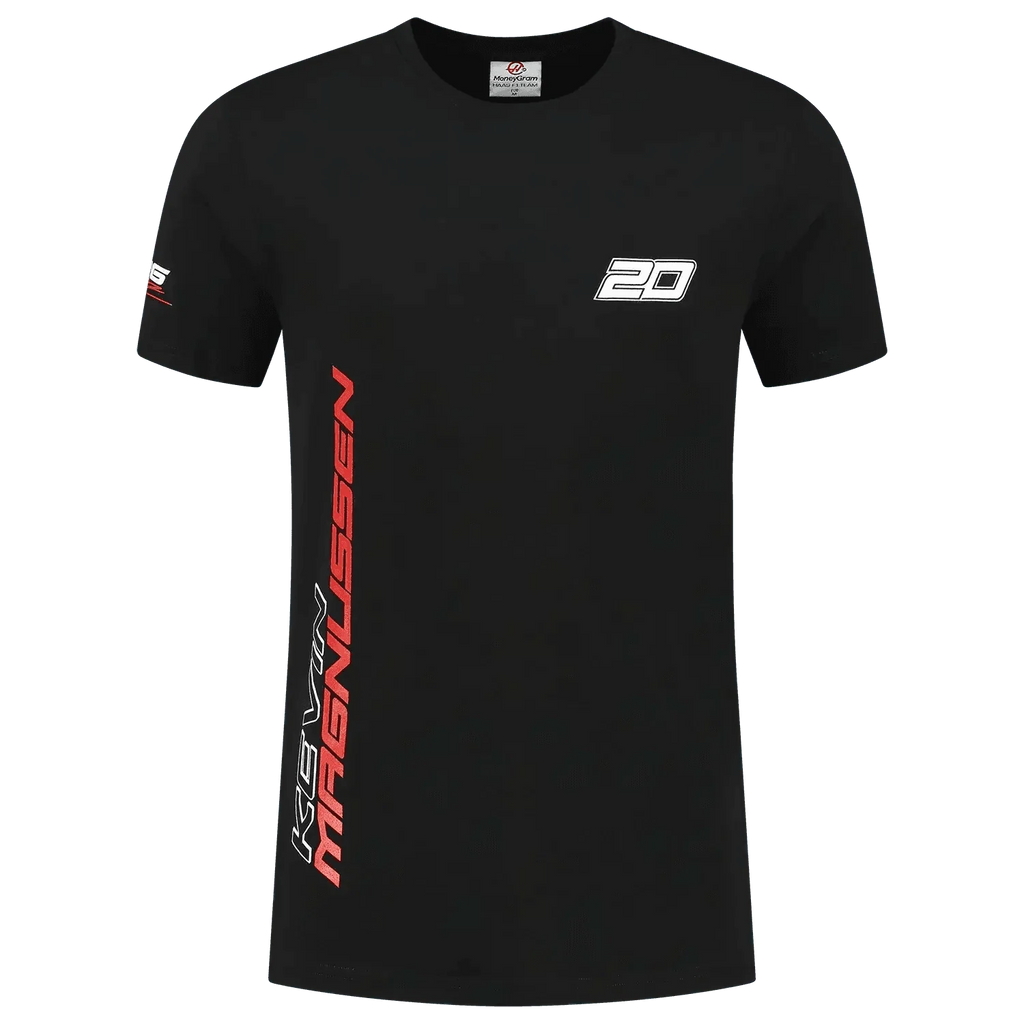 Kevin Magnussen 2023 T-shirt Black New desinged Men's