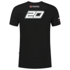 Kevin Magnussen 2023 T-shirt Black New desinged