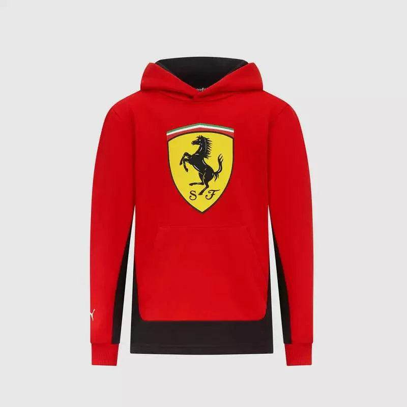 Scuderia Ferrari F1 Kids Shield Hoodie - Dash Racegear Store