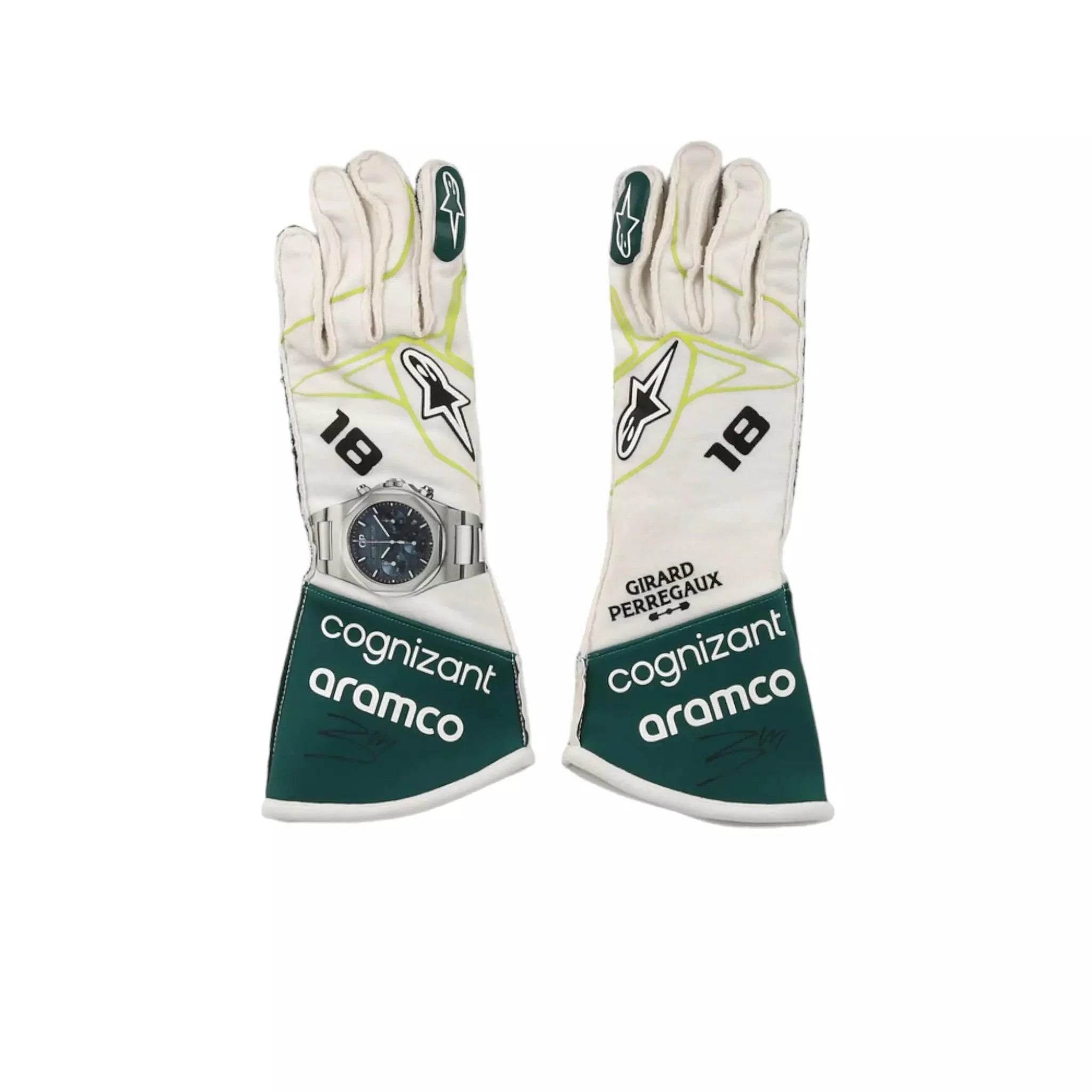 2022 LANCE STROLL F1 RACE GLOVES - Dash Racegear Store