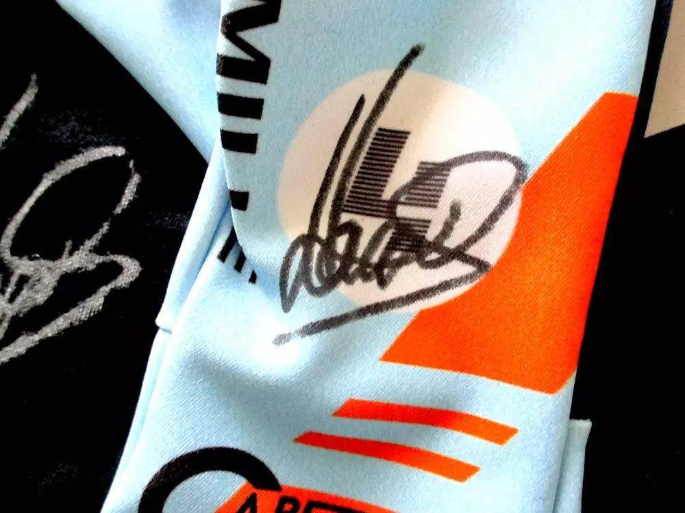 LANDO NORRIS MCLAREN RARE SPECIAL EDITION GULF F1 GLOVES - Dash Racegear Store