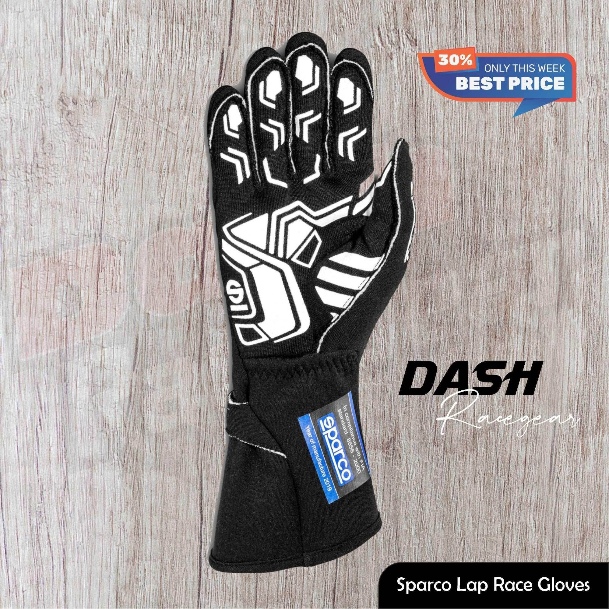LAP RACE GLOVES SPARCO - Dash Racegear Store