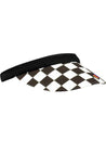 Ladies NASCAR Checkered Clip On Visor | Dash Racegear - Dash Racegear Store