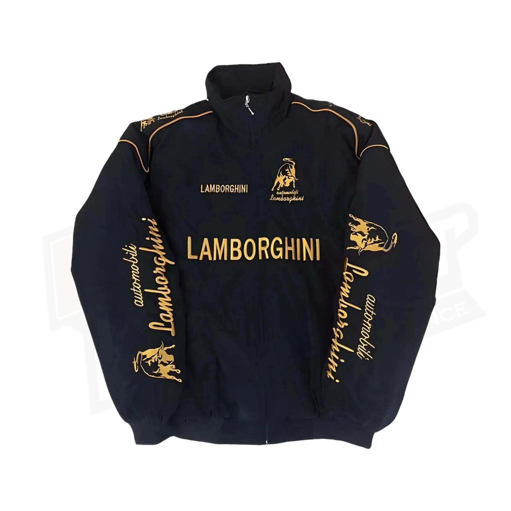 Lamborghini F1 Vintage Style Embroidery Racing Jacket - Dash Racegear Store