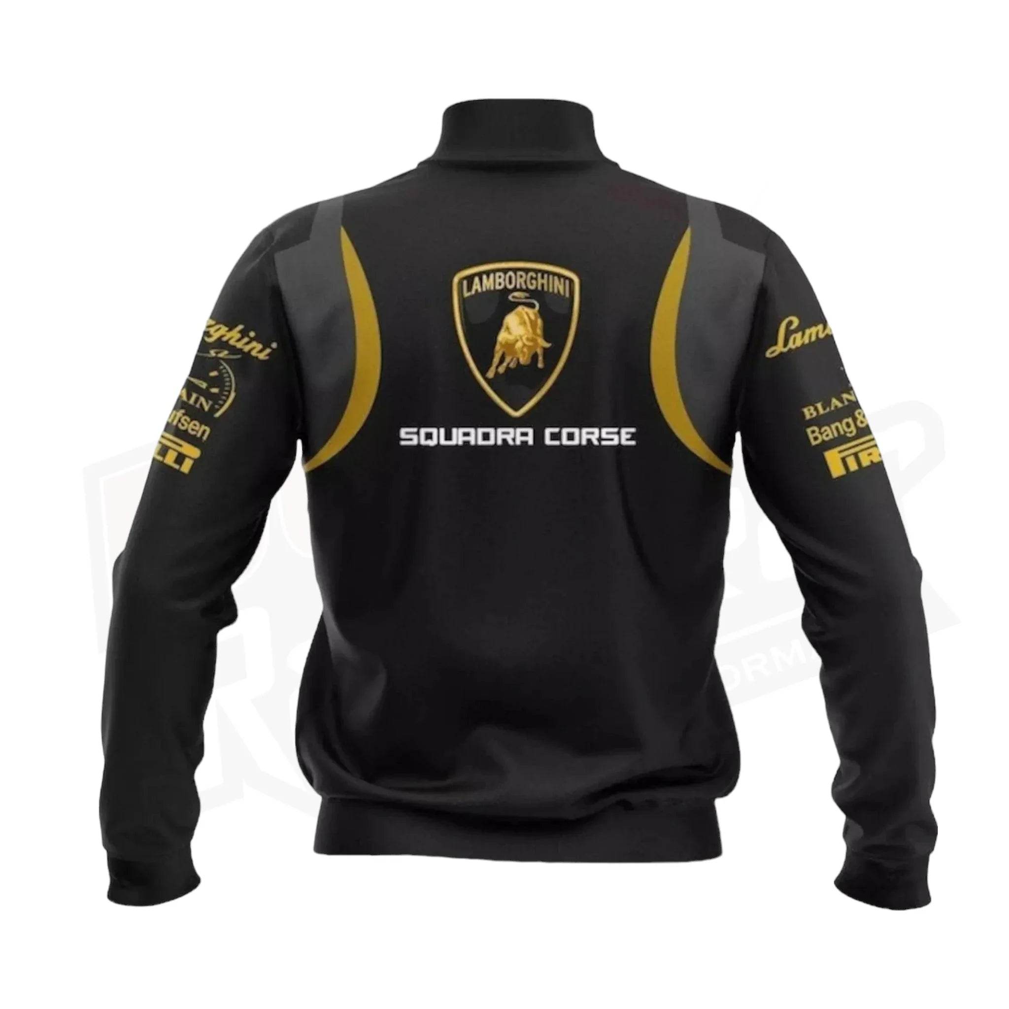Lamborghini Over Print Custom Bomber Jacket - Dash Racegear Store