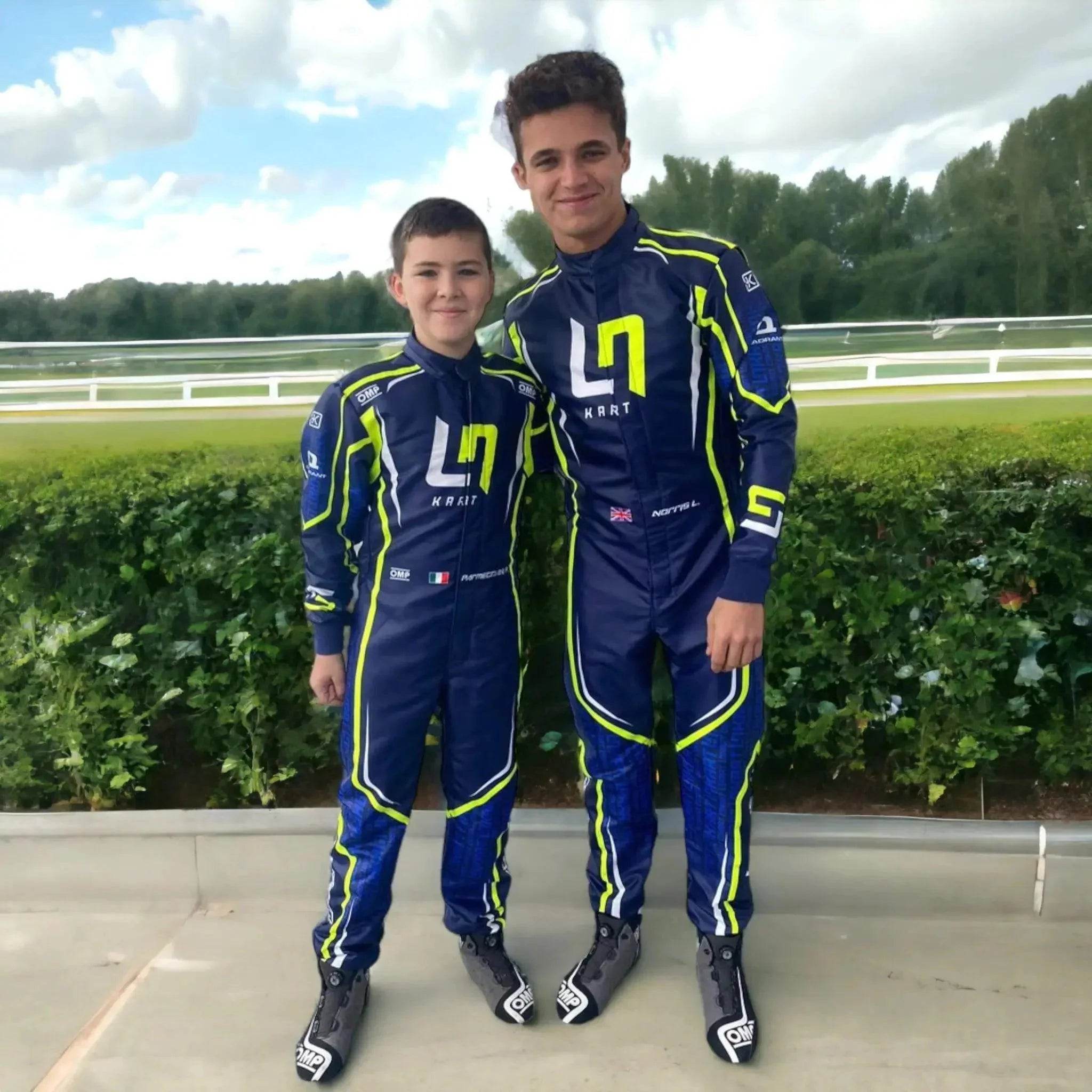 2022 Lando Norris Kart Race Suit Official - Dash Racegear Store