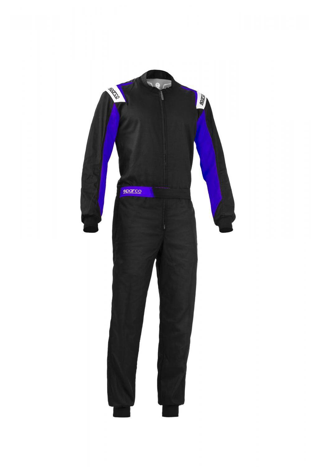 Leisure Karting Suit Sparco Rookie Black/Blue - Dash Racegear Store
