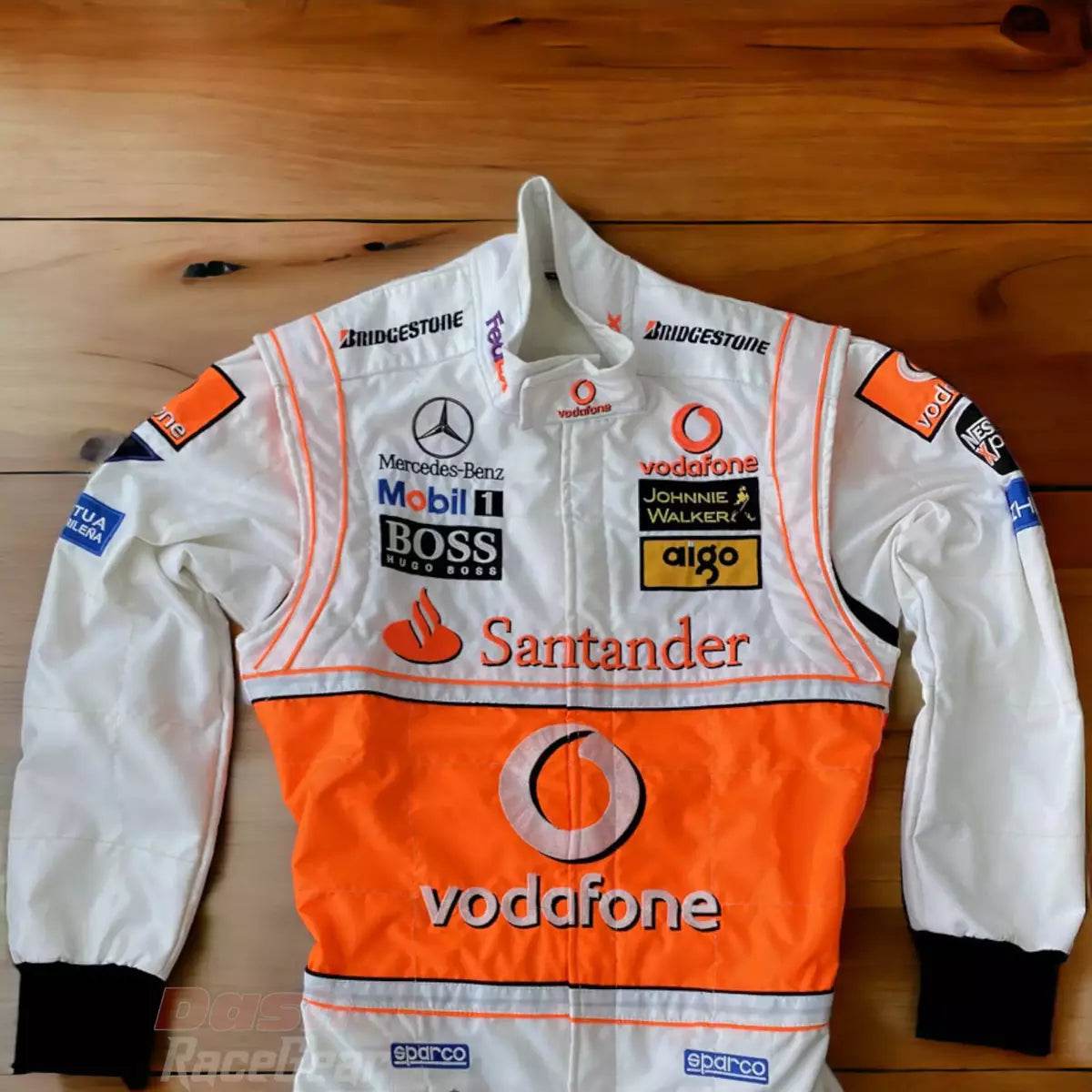 Lewis Hamilton 2008 McLaren F1 Embroidered Racing Suit - Dash Racegear Store
