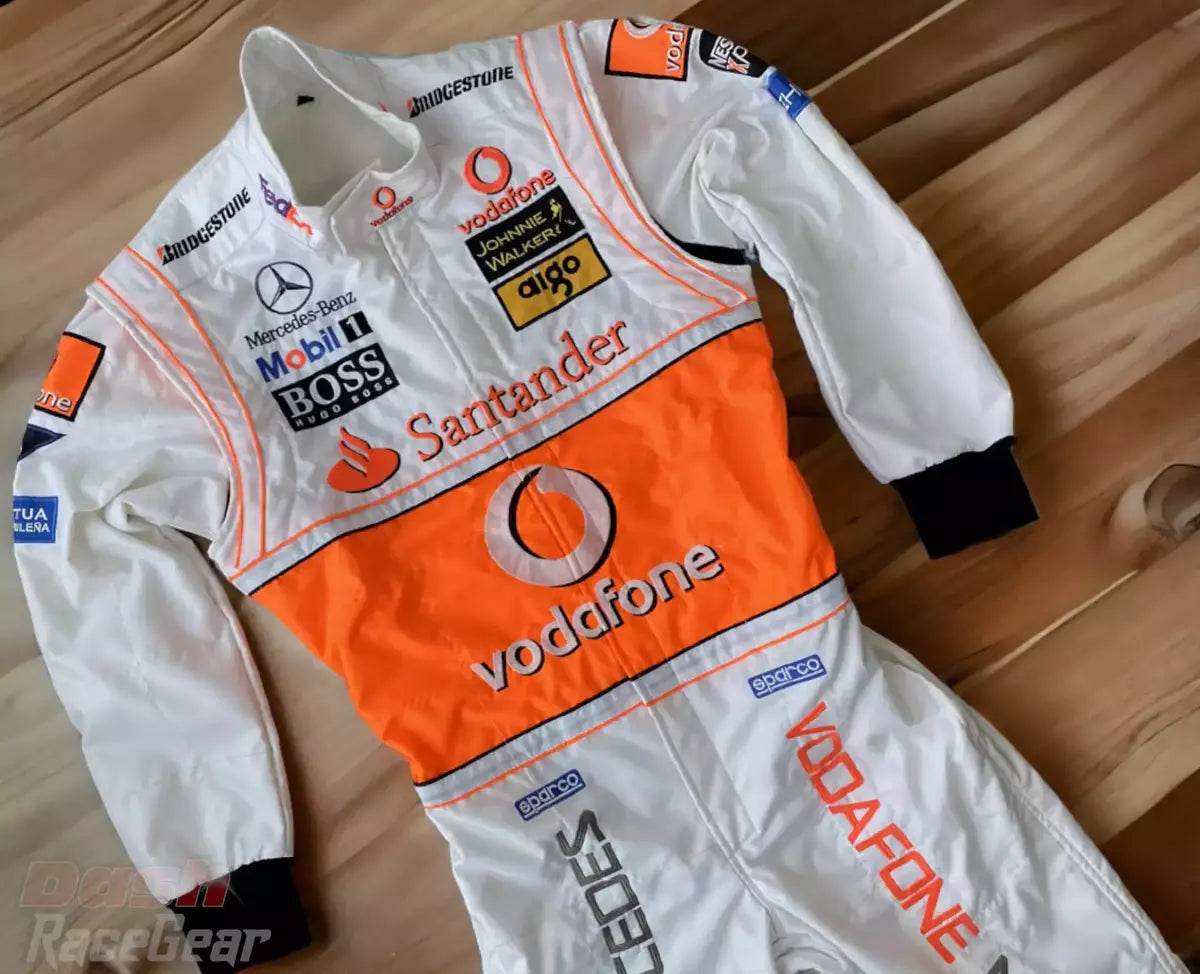 Lewis Hamilton 2008 McLaren F1 Embroidered Racing Suit - Dash Racegear Store