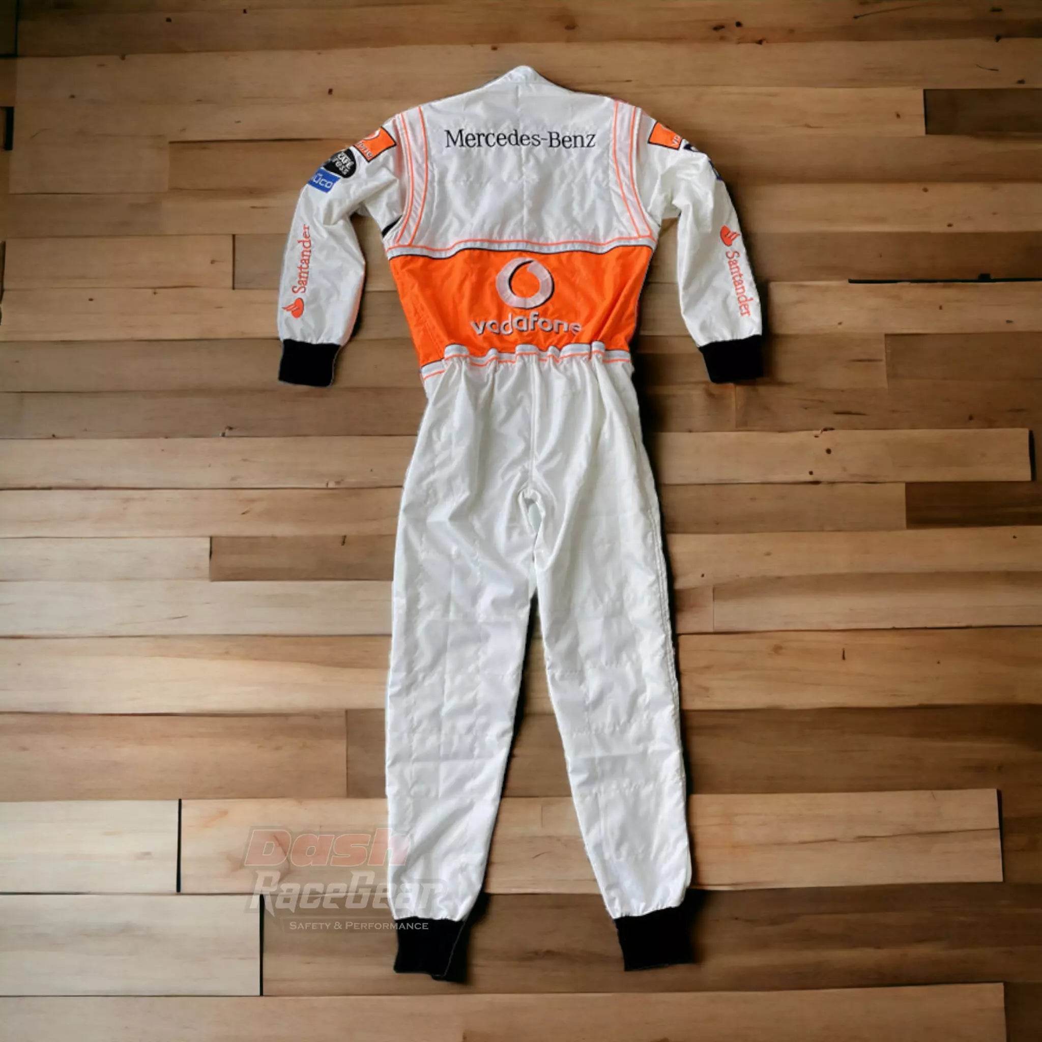 Lewis Hamilton 2008 McLaren F1 Embroidered Racing Suit - Dash Racegear Store