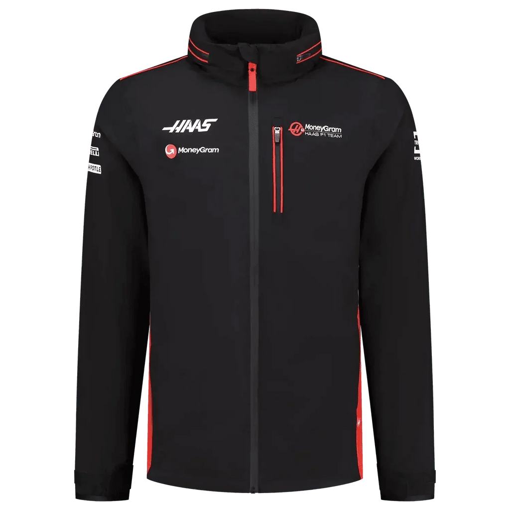 Lightweight Raincoat Haas F1 Team