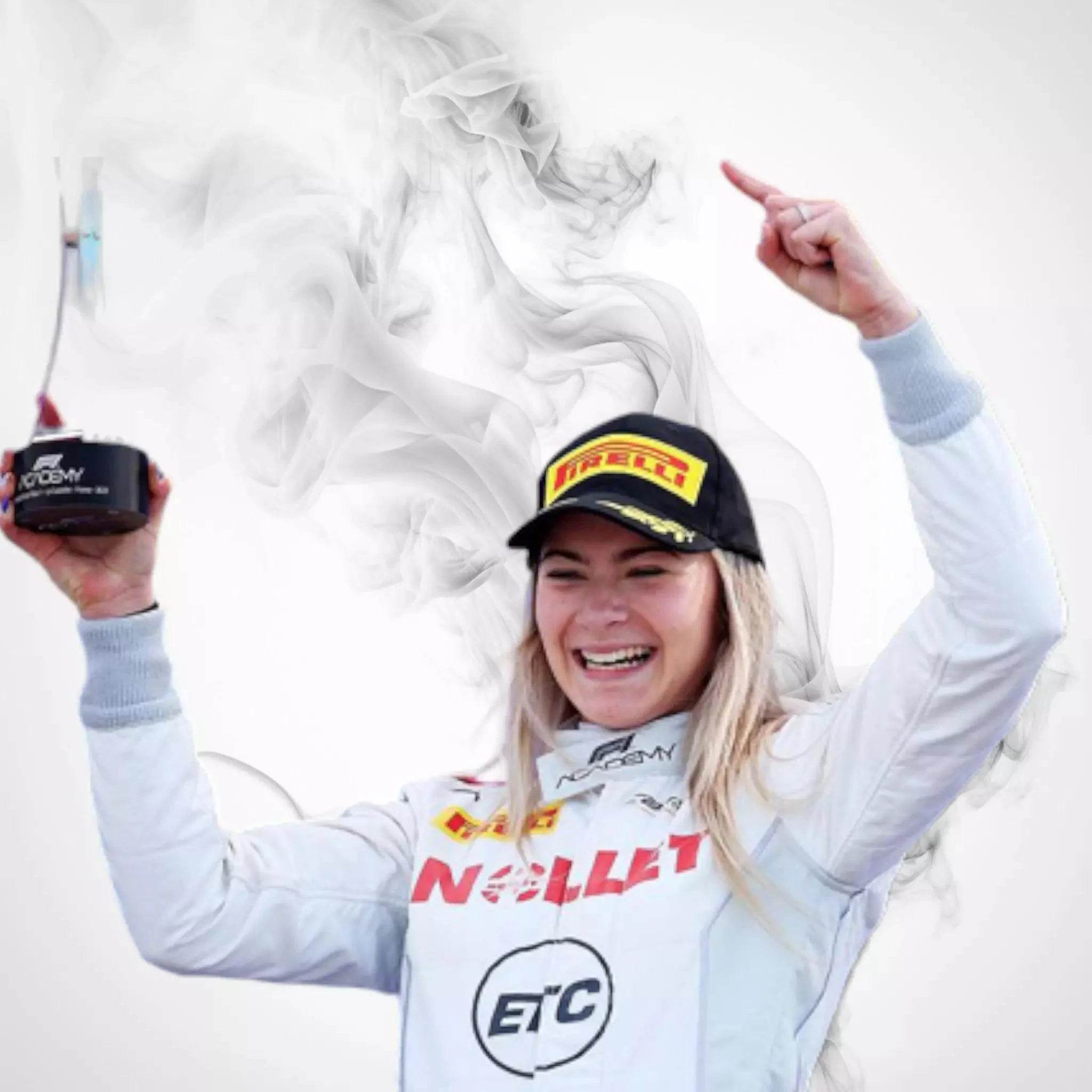 2023 Lola Lovinfosse race suit Mercantile Campos Racing - Dash Racegear Store