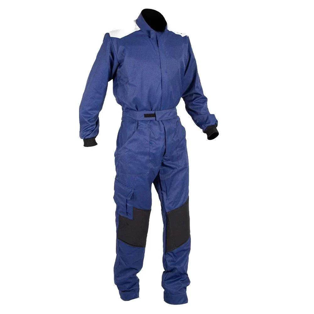 MECHANIC SUIT NAVY-SILVER CLOUD - Dash Racegear Store