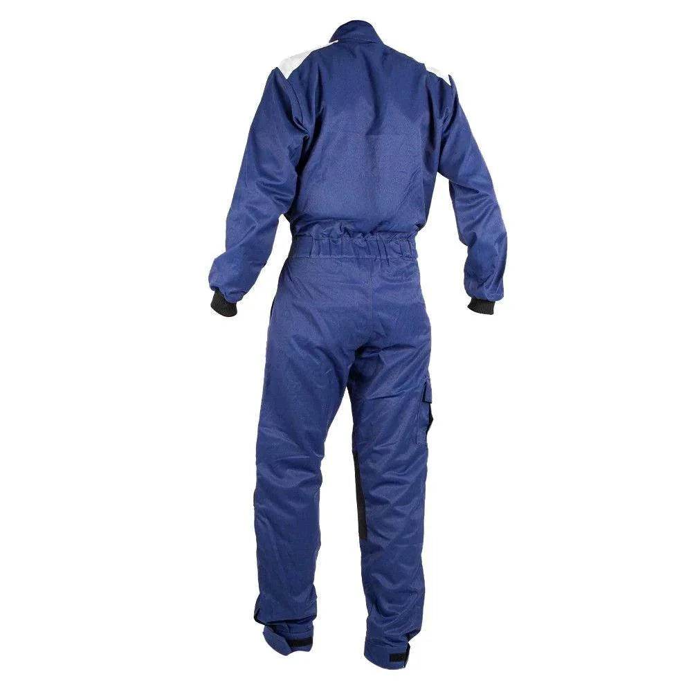 MECHANIC SUIT NAVY-SILVER CLOUD - Dash Racegear Store