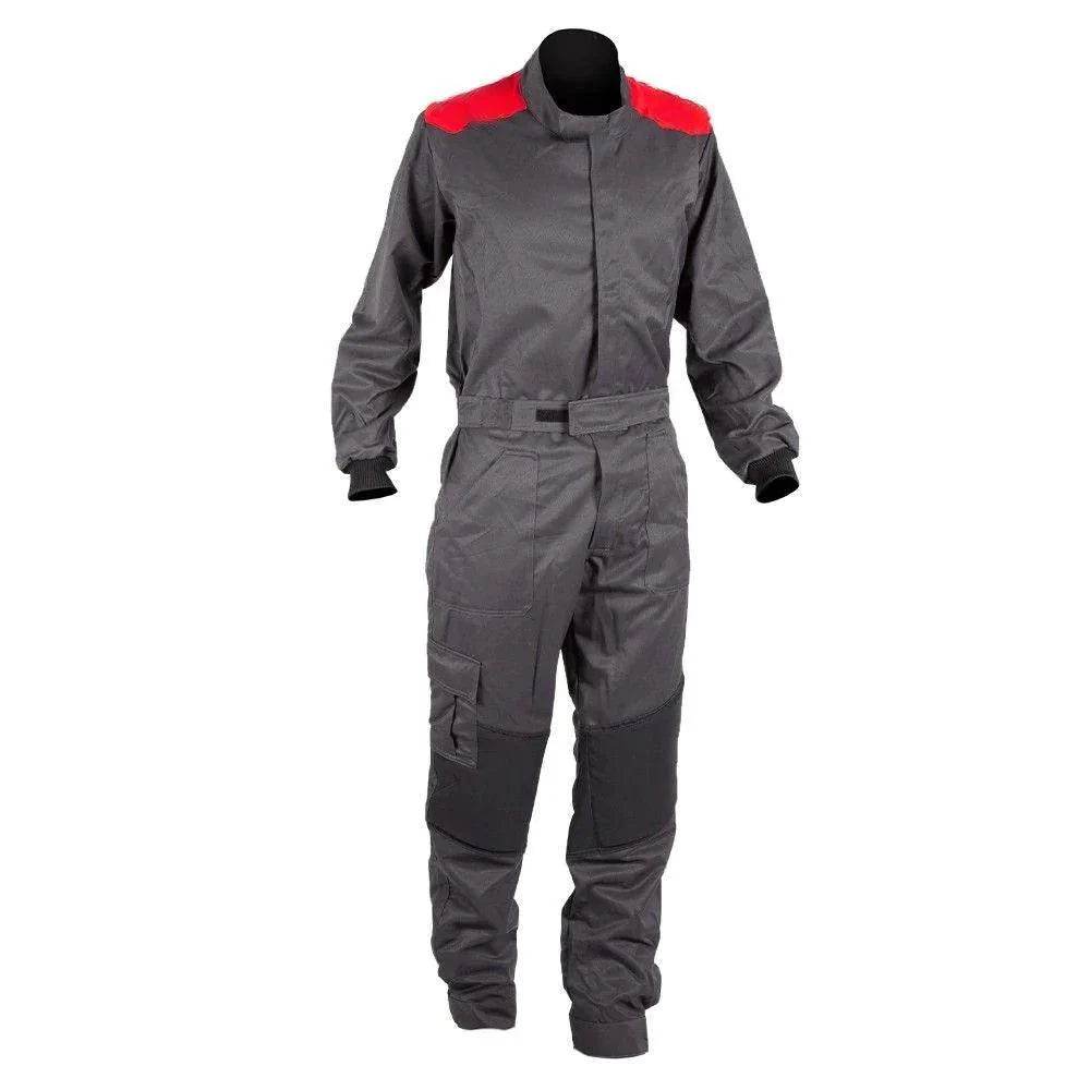 MECHANIC SUIT ANTRACITE-RED - Dash Racegear Store
