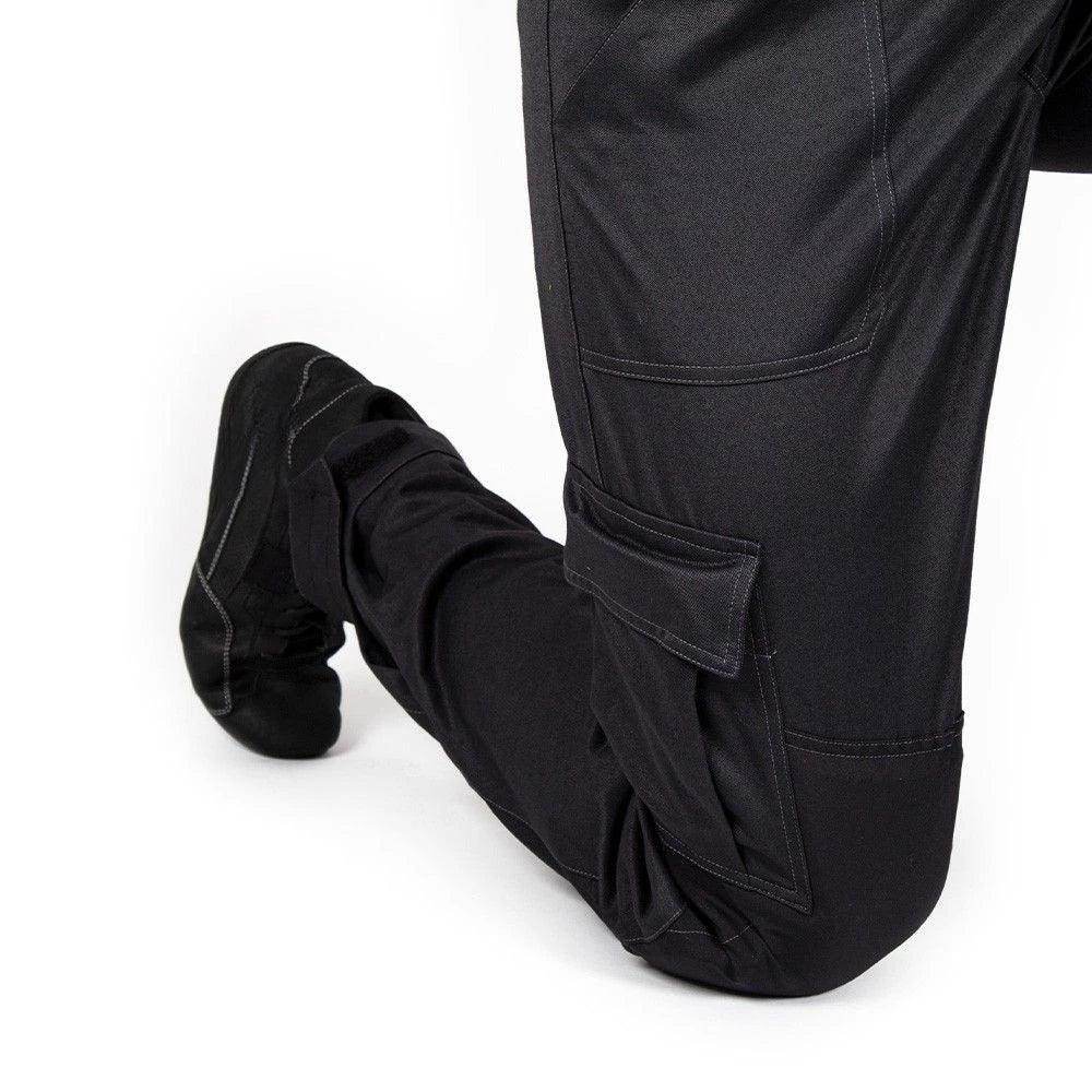 MECHANIC SUIT BLACK-DAZZLING BLUE - Dash Racegear Store