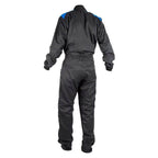MECHANIC SUIT BLACK-DAZZLING BLUE