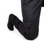 MECHANIC SUIT BLACK-FLUOR RED