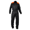 MECHANIC SUIT BLACK-FLUOR RED - Dash Racegear Store