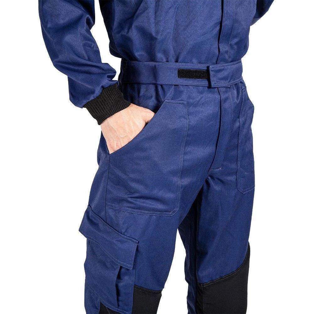 MECHANIC SUIT NAVY-FLUOR YELLOW