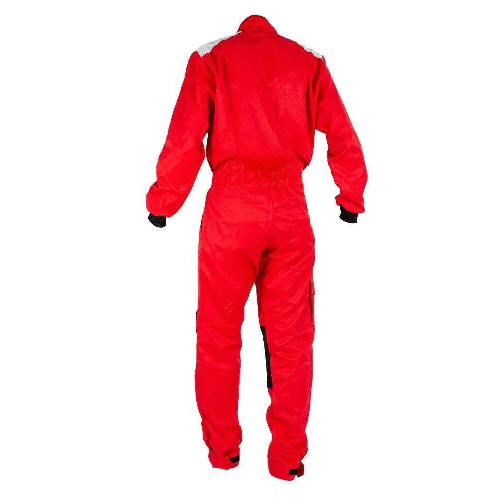 MECHANIC SUIT RED-SLIVER CLOUD - Dash Racegear Store