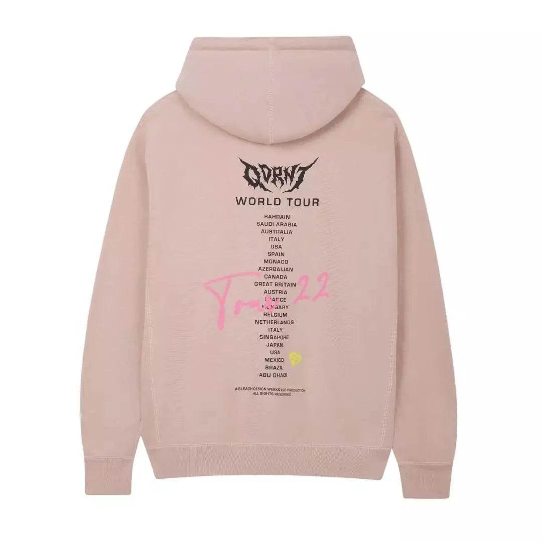 METAL DUSTY PINK HOODIE - Dash Racegear Store