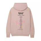 METAL DUSTY PINK HOODIE