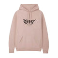 METAL DUSTY PINK HOODIE xxl-large
