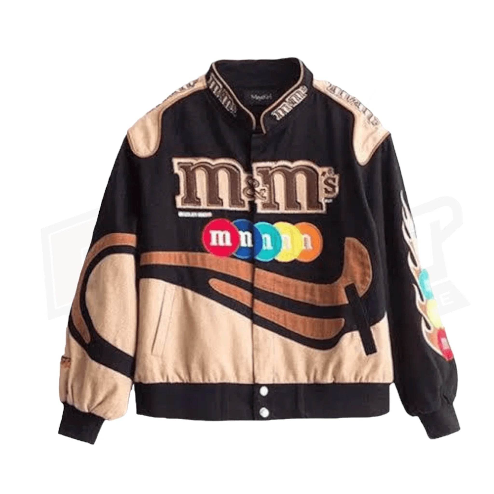 M&M Vintage Brown Printed Jacket - Dash Racegear Store