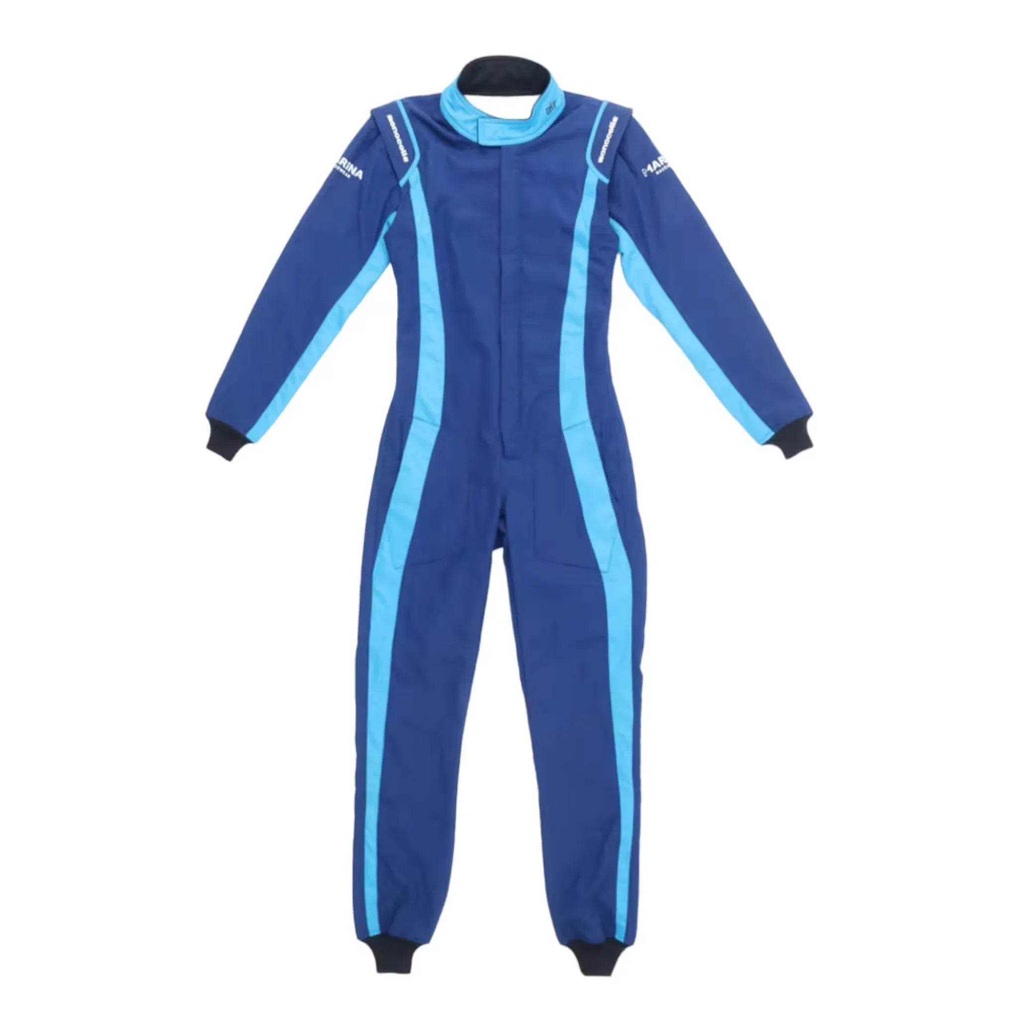 Marina FIA Blue Custom Racing Suits - Dash Racegear Store