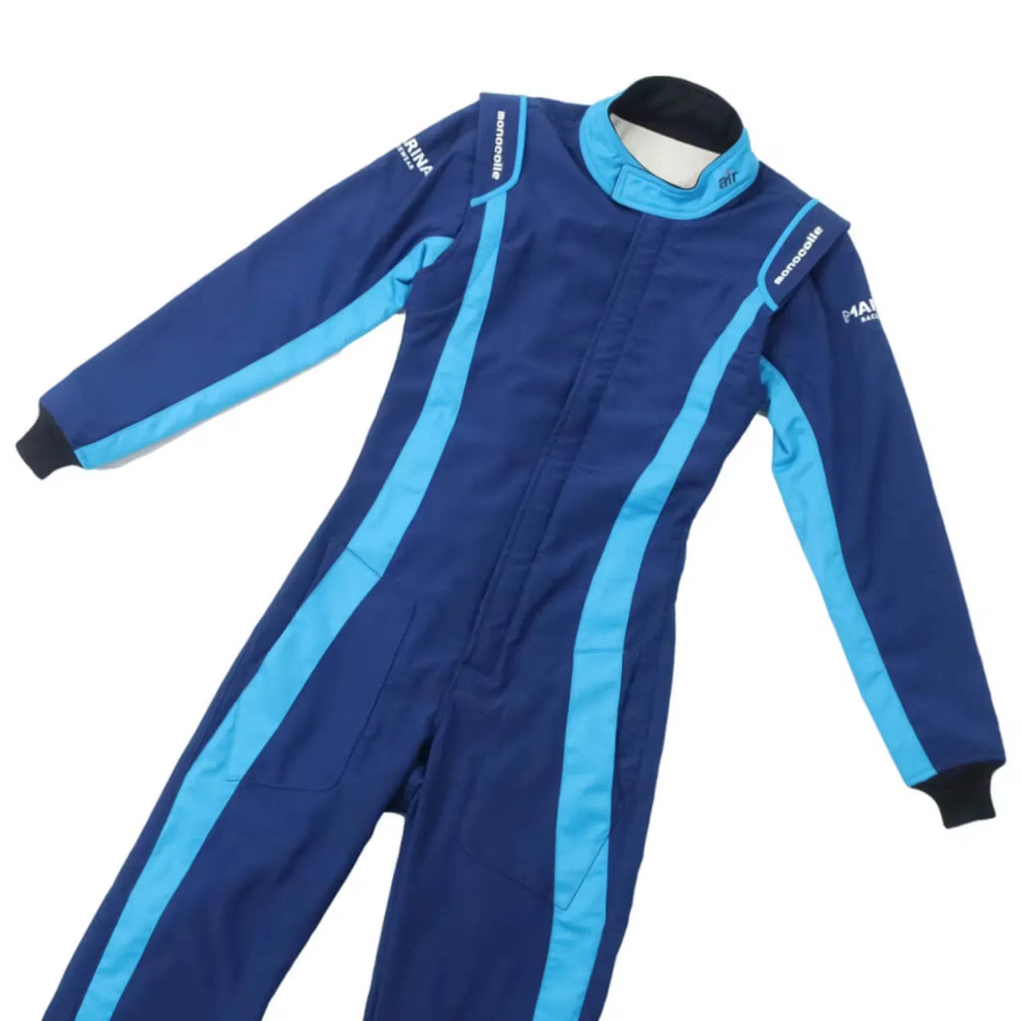 Marina FIA Blue Custom Racing Suits - Dash Racegear Store