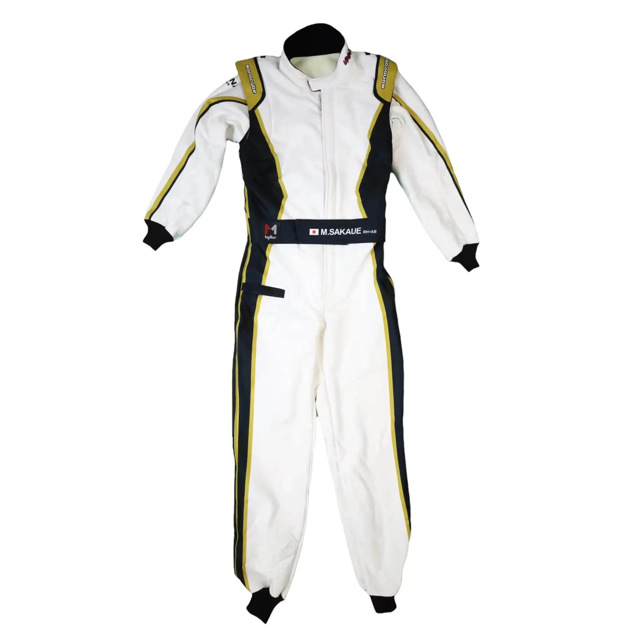Marina UNIC White Gold Racing Suits - Dash Racegear Store