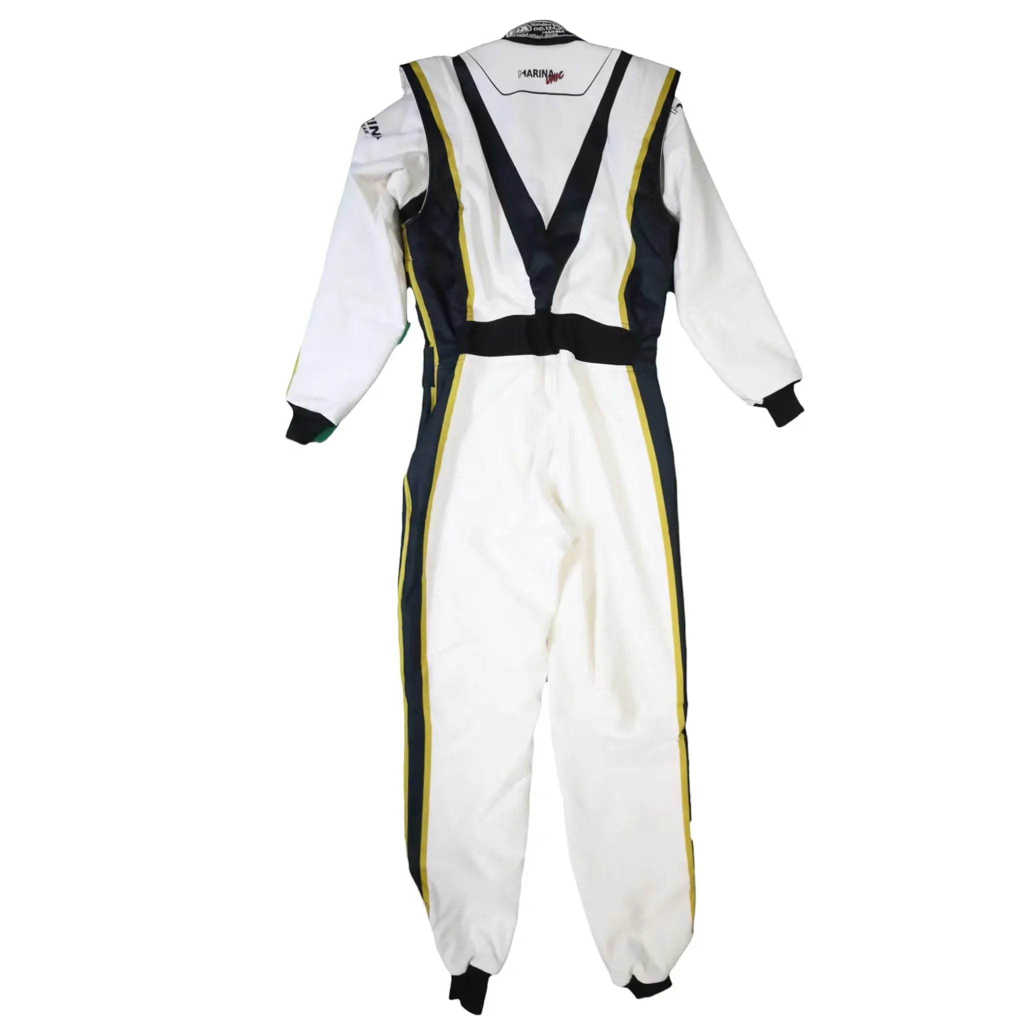 Marina UNIC White Gold Racing Suits - Dash Racegear Store