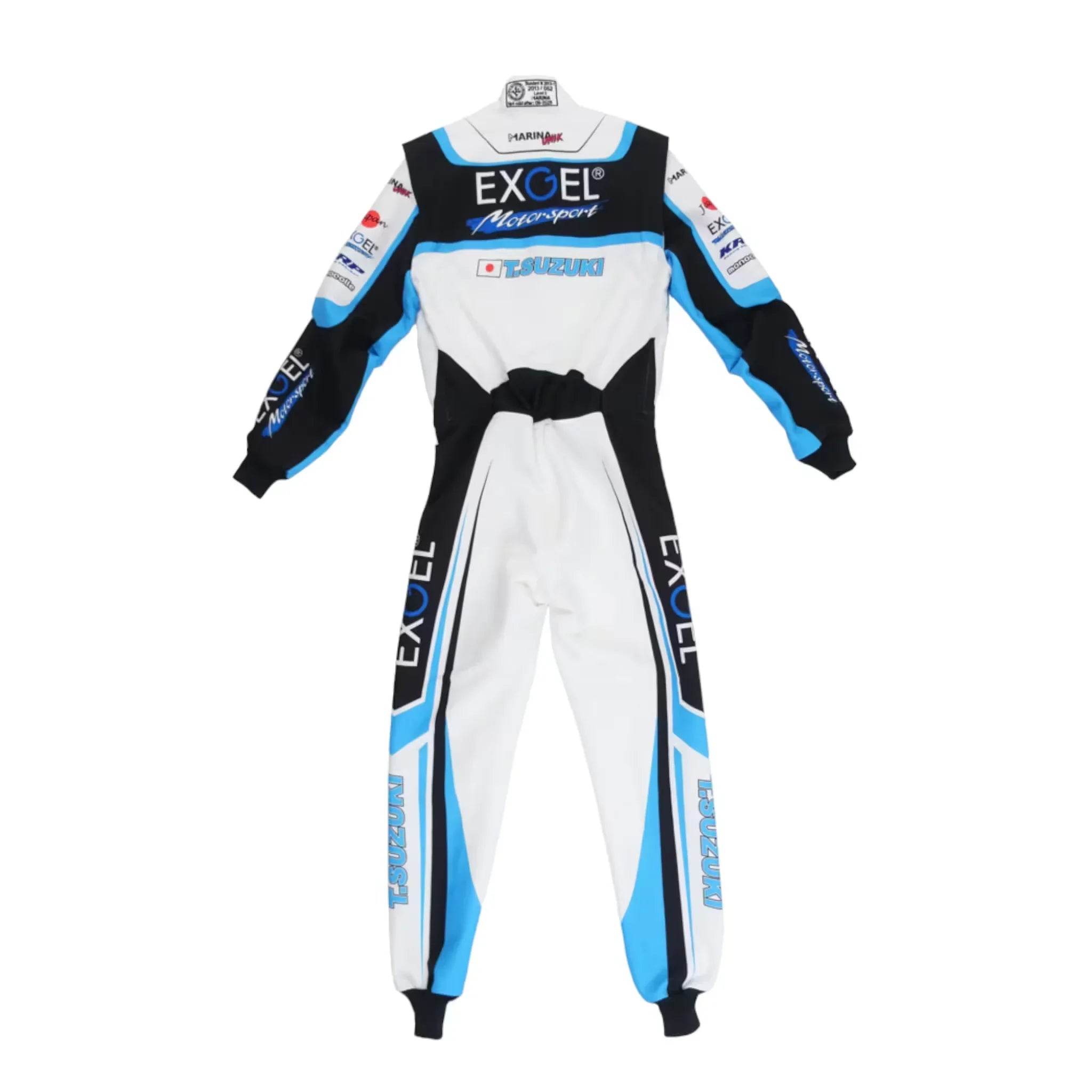 Marina Unic Exgel Tokiya Suzuki Racing Kart Suit - Dash Racegear Store