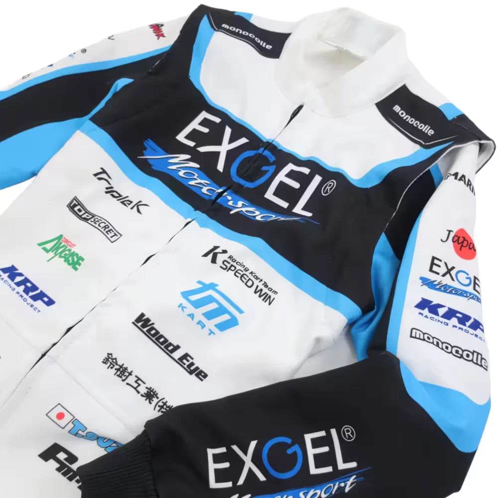 Marina Unic Exgel Tokiya Suzuki Racing Kart Suit - Dash Racegear Store