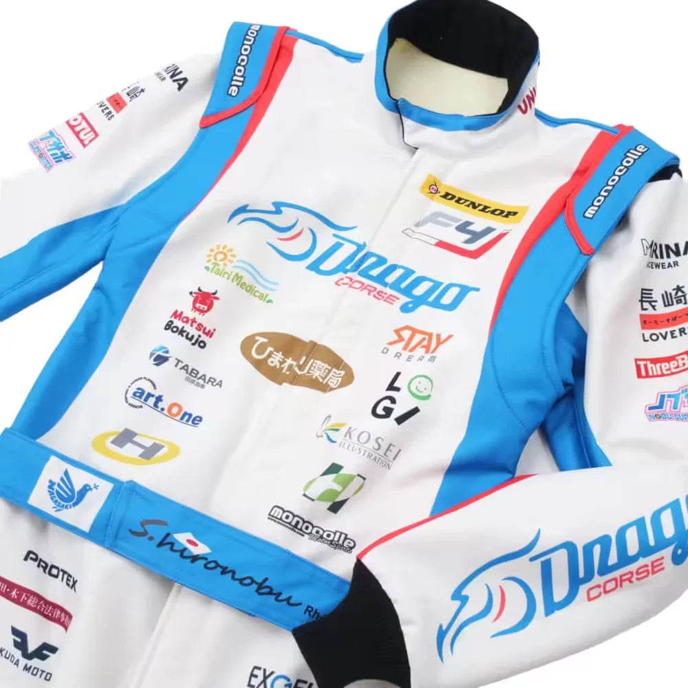 Marina Unic Hironobu Shimizu Racing Suits - Dash Racegear Store