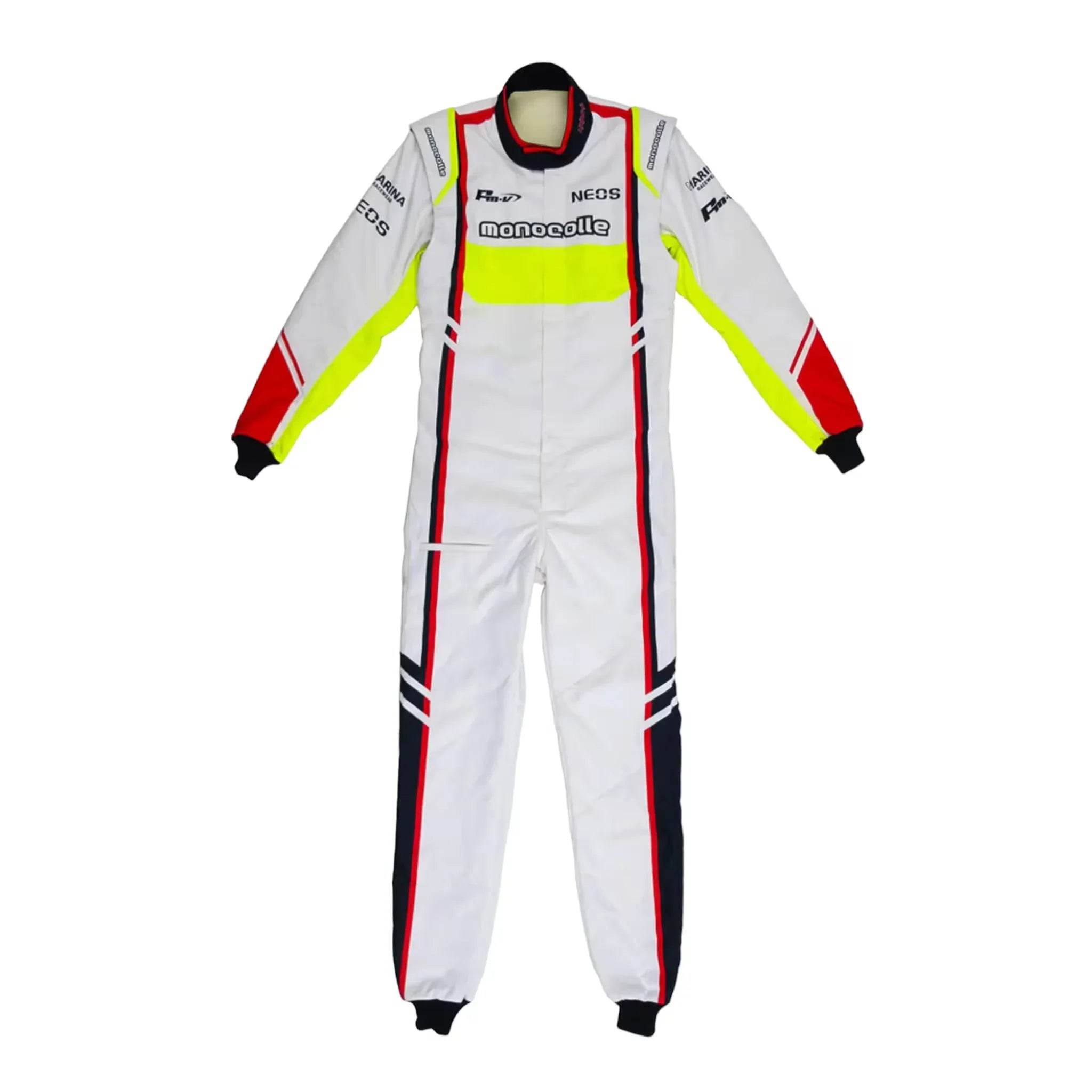 Marina Unic White Fluorescence Racing Suits - Dash Racegear Store