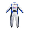 Marina Unik Carbon Blue Custom Kart Suits - Dash Racegear Store