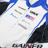 Marina Unik Carbon Blue Custom Kart Suits - Dash Racegear Store